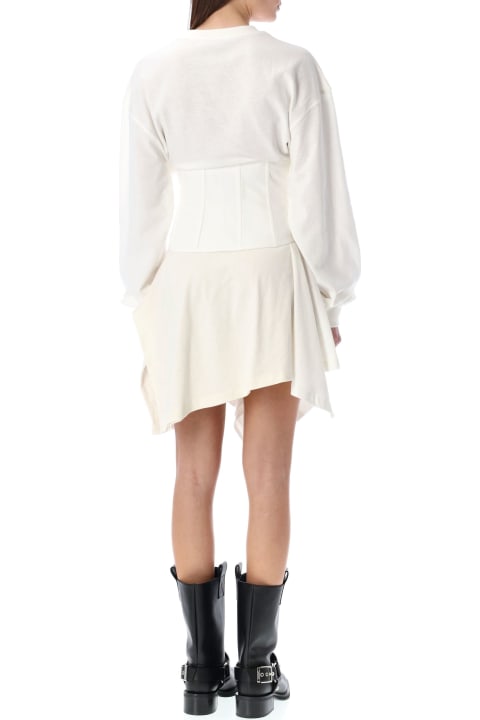 Acne Studios Dresses for Women Acne Studios Fleece Mini Dress