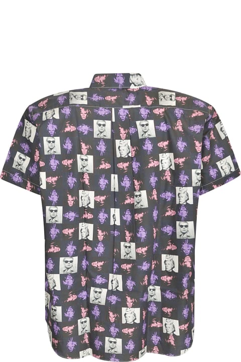 Clothing for Men Comme des Garçons Photo Print Short-sleeved Shirt