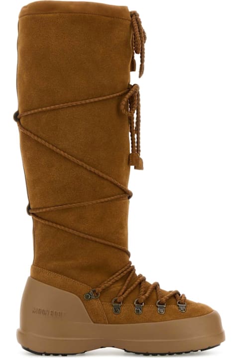 Homeware Moon Boot Camel Suede Luna Boots