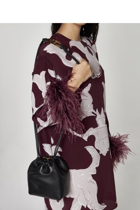 Fashion for Women Valentino Garavani Vlogo Pouf Nappa Leather Mini Bag