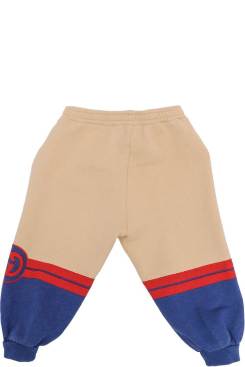 Bottoms for Baby Boys Gucci Interlocking G Jersey Track Pants
