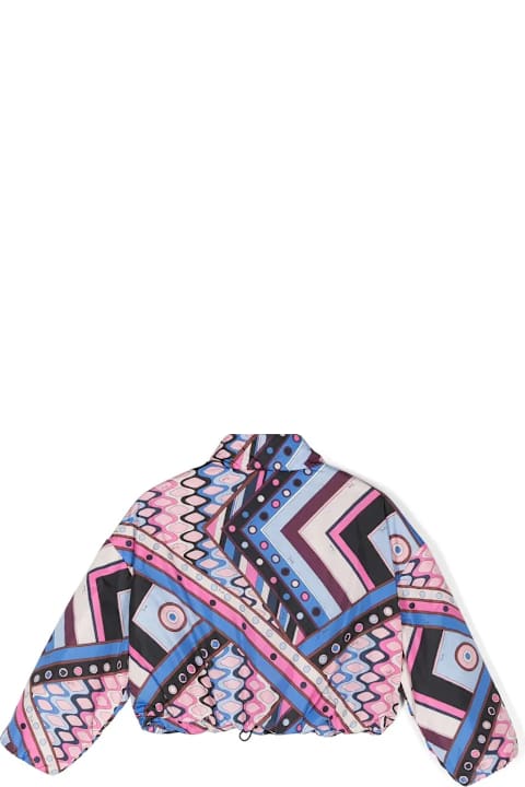 Pucci معاطف وجواكت لـ بنات Pucci Vivara Print Jacket