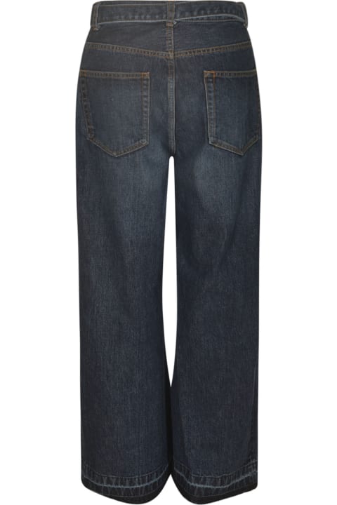Sacai Jeans for Women Sacai Straight Buttoned Jeans