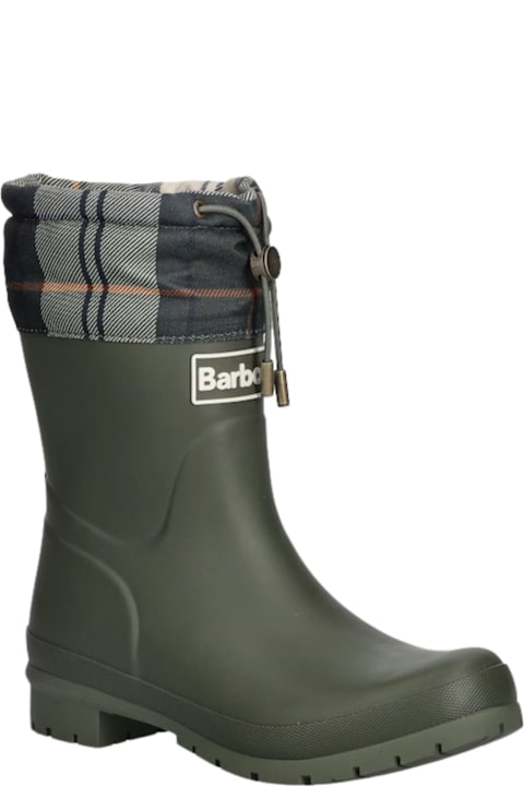 Barbour لـ Kids Barbour Mowbray Wellington Boot