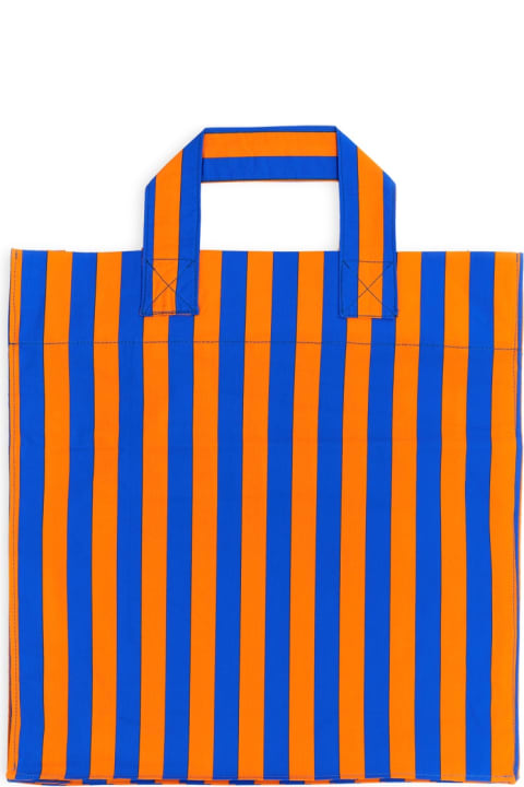 Totes for Men Sunnei Shopper Bag With Striped Pattern