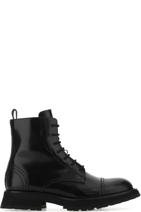 Boots for Men Alexander McQueen Lace-up Ankle Boots