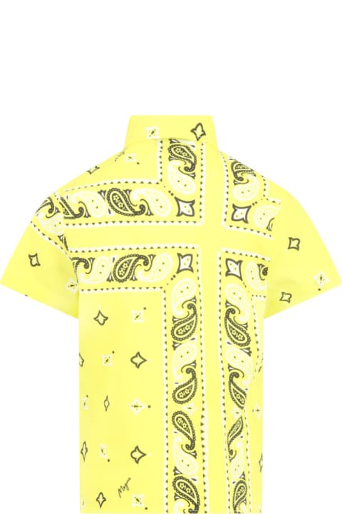 MSGM Topwear for Women MSGM Yellow Shirt For Boy
