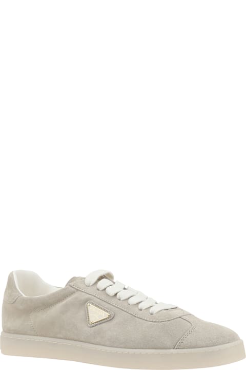 Shoes for Men Prada Suede Sneakers