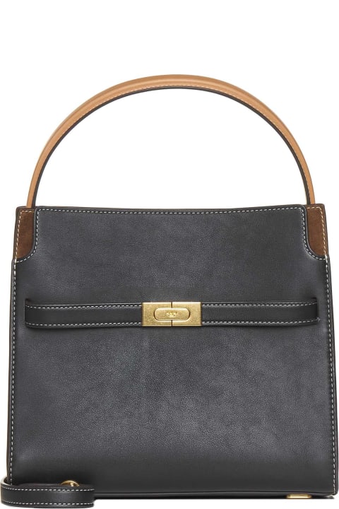 Homeware Tory Burch Double Lee Radziwill Leather Handbag