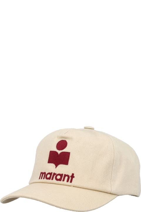 Hats for Women Isabel Marant Tyron Logo Cap