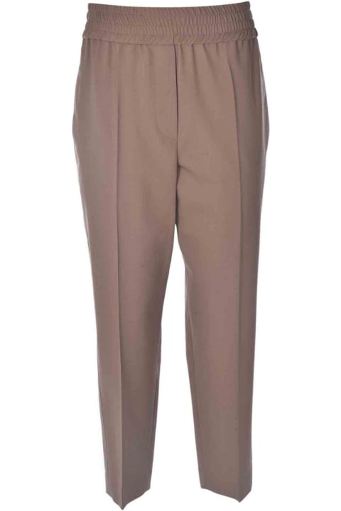 Pants & Shorts for Women Brunello Cucinelli Cropped Straight Leg Pants Brunello Cucinelli