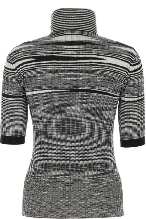 Fashion for Women Missoni Turtleneck Short-sleeve Sweater Top Missoni