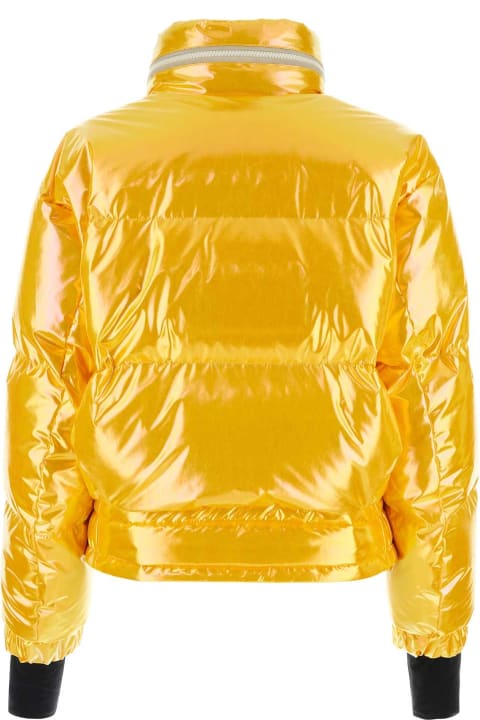 Moncler Grenoble for Women Moncler Grenoble Yellow Polyester Biche Down Jacket