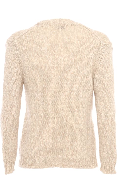 Homeware Settefili Cashmere Macro Tweed Cardigan Over Fit