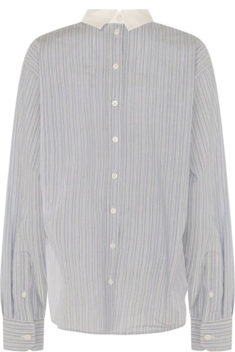 Acne Studios Topwear for Women Acne Studios Stripe Detailed Buttoned Shirt