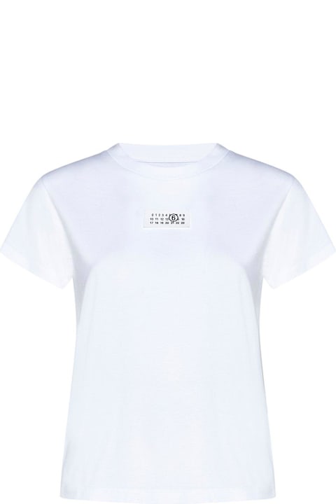 Homeware MM6 Maison Margiela Logo Patch Crew Neck T-shirt