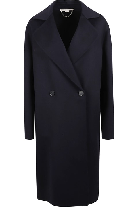 آخر صيحات الموضة من السيدات Stella McCartney Iconic Double-face Coat