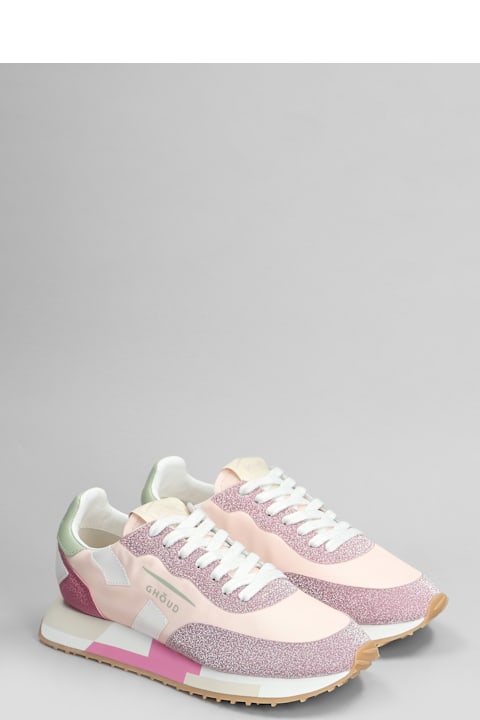 GHOUD Shoes for Women GHOUD Starlight Sneakers In Rose-pink Fabric