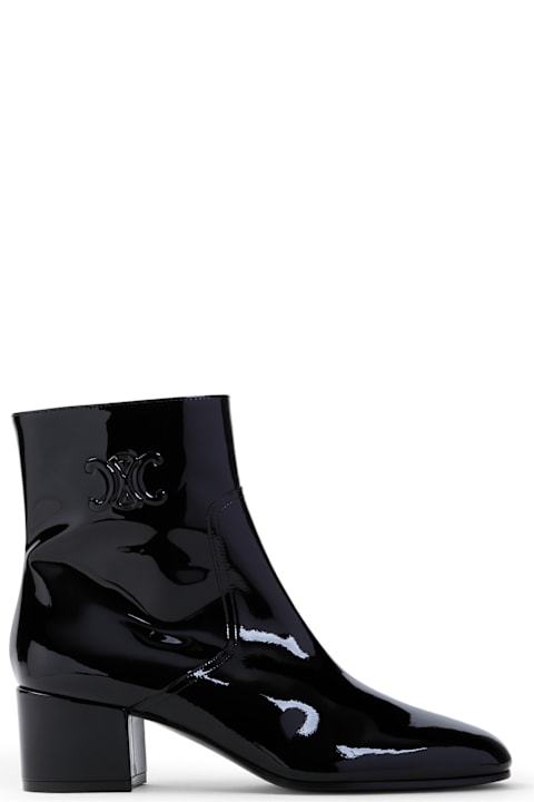 Boots Sale for Women Celine Triomphe Zipped Boots