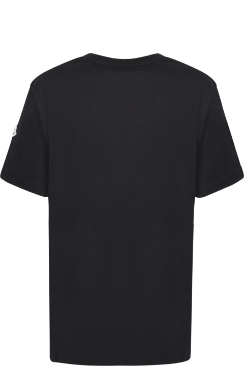 Moncler Clothing for Women Moncler Sequin Logo T-shirt