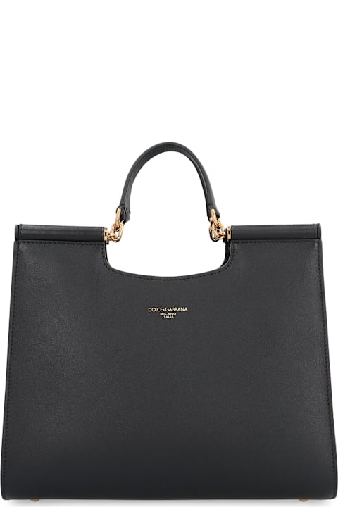 Dolce & Gabbana Totes for Women Dolce & Gabbana Small Sicily Tote Bag