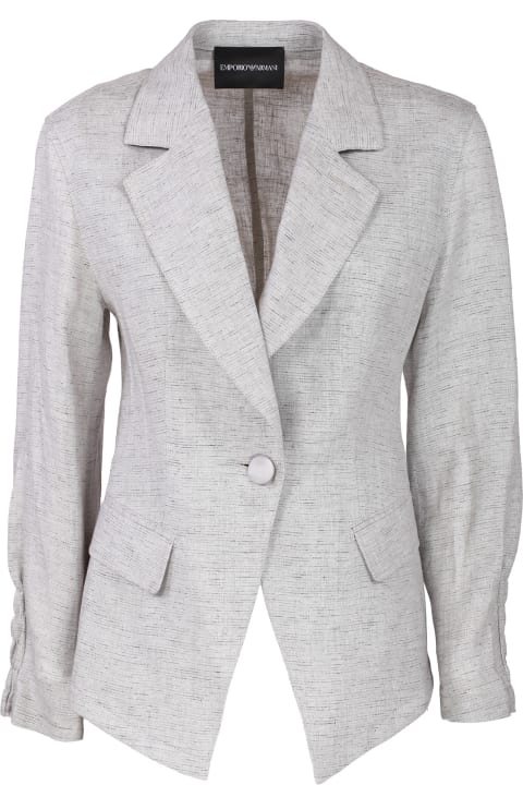 ウィメンズ Emporio Armaniのコート＆ジャケット Emporio Armani Linen Jacket