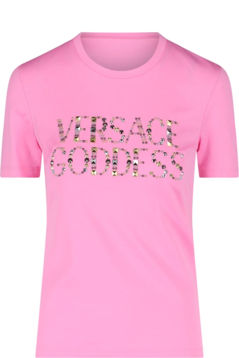 Homeware Versace Logo 
goddes
 T-shirt