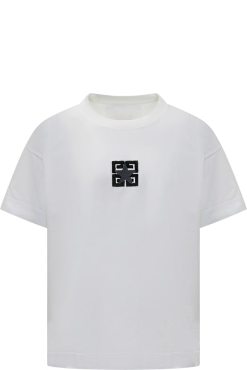 メンズ トップス Givenchy 4g Stars Boxy Crewneck T-shirt