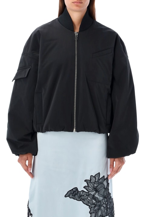 Coats & Jackets for Women Ganni Oversized Short Bomber