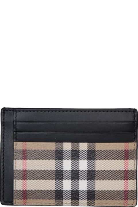 Wallets for Women Burberry Printed Canvas Card Holder