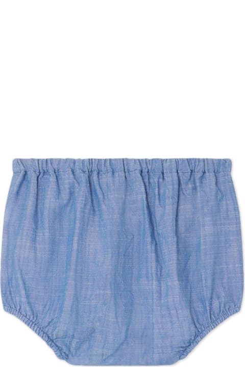 Bonpoint Bottoms for Baby Boys Bonpoint Blue Aki Bloomers