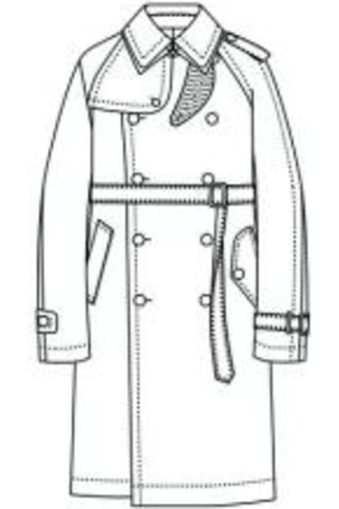 Sacai Coats & Jackets for Women Sacai Cotton Gabardine Coat