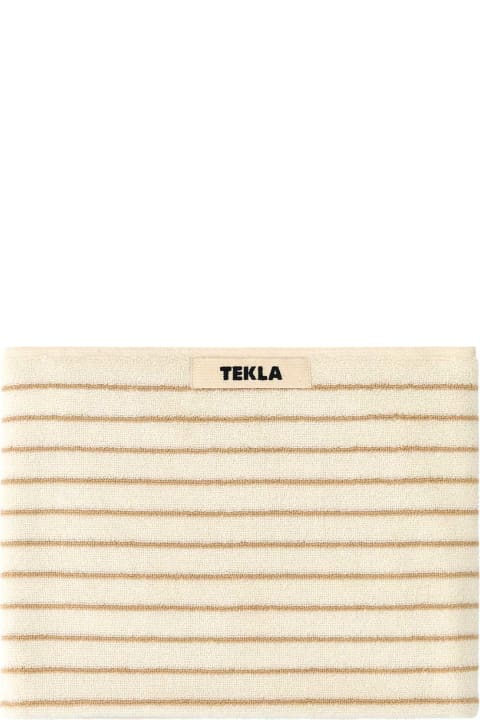 Tekla Textiles & Linens Tekla Embroidered Terry Towel