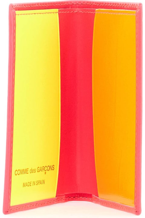 Comme des Garçons Wallet Accessories for Women Comme des Garçons Wallet Super Fluo Wallet Portfolio