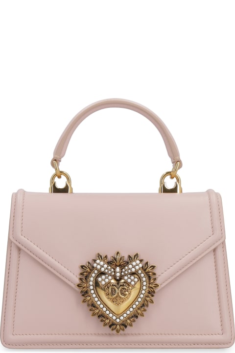 Dolce & Gabbana Totes for Women Dolce & Gabbana Devotion Leather Mini-bag