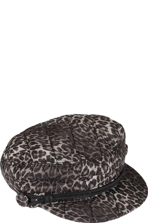 Leopard Print Sailor Hat