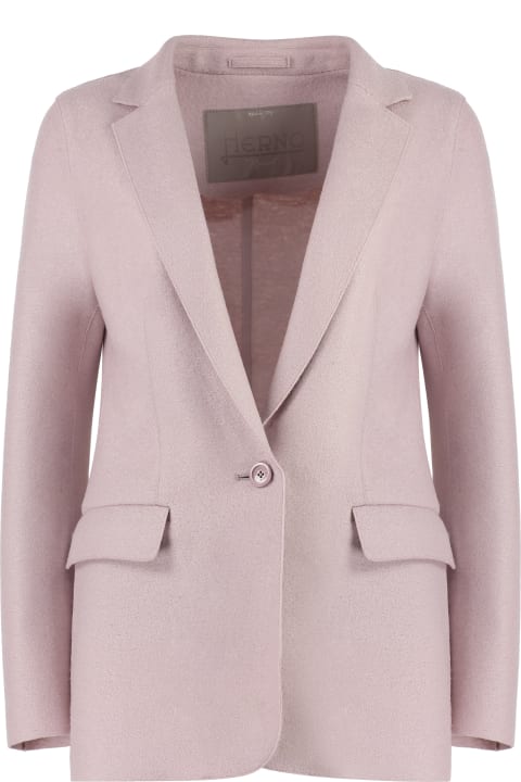 Herno Coats & Jackets for Women Herno Wool Slim Fit Blazer