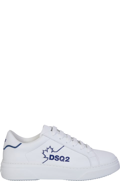 Dsquared2 Sneakers for Men Dsquared2 Bumper White/blue Sneakers