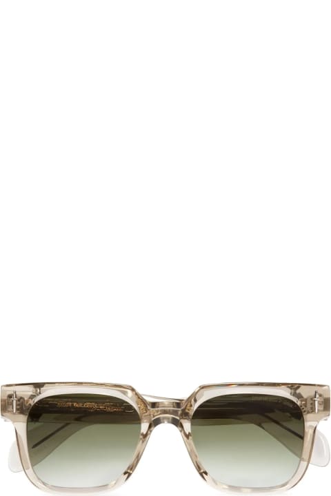 Accessories for Women Cutler and Gross The Great Frog 007 03 Sand Crystal Sunglasses