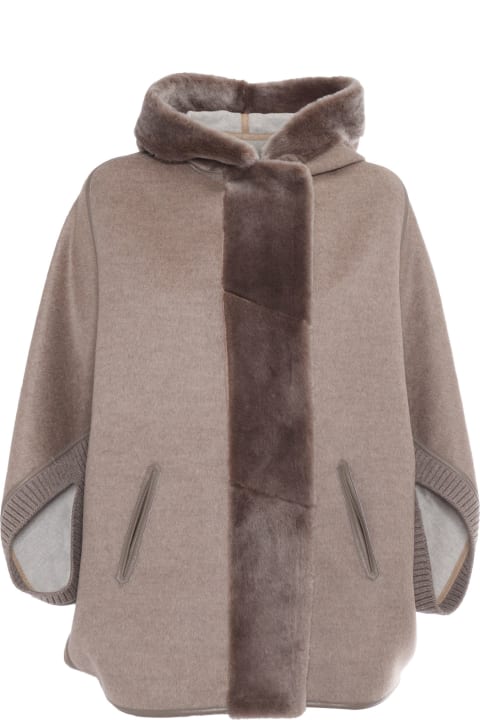 ウィメンズ新着アイテム Lorena Antoniazzi Sheepskin Coat