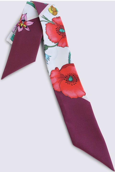 Homeware Gucci Mauve Pink Silk Scarf