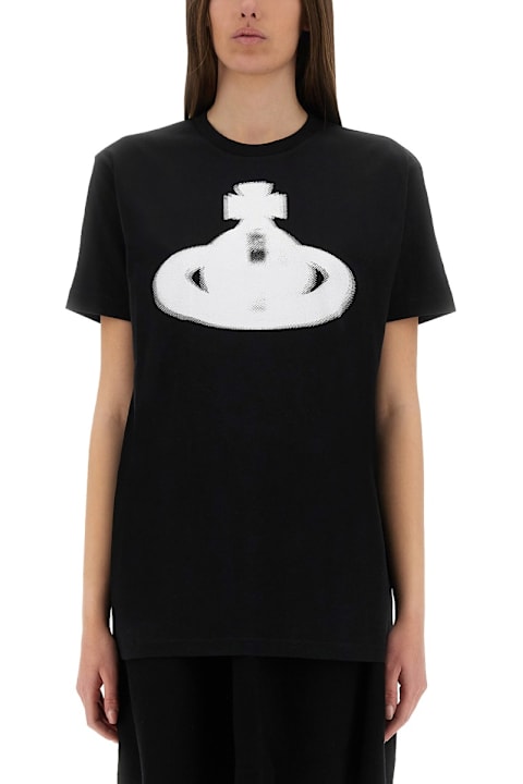 Vivienne Westwood Topwear for Women Vivienne Westwood "halftone Orb" T-shirt