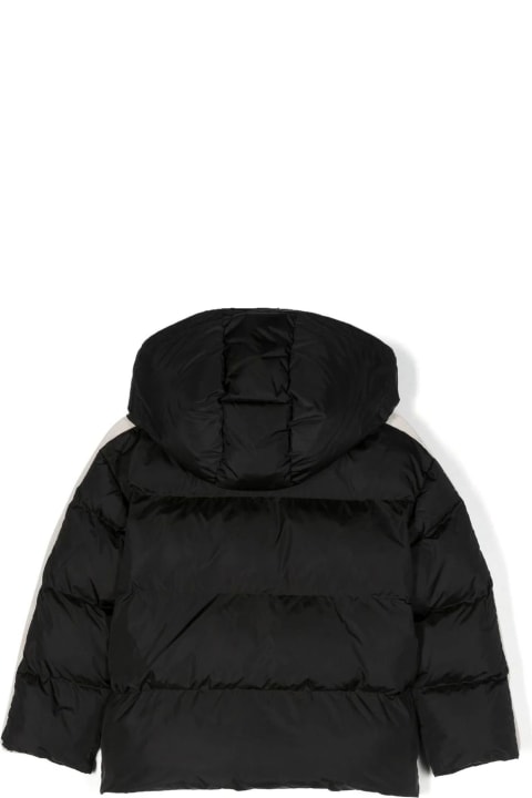 Topwear for Girls Palm Angels Palm Angels Coats Black
