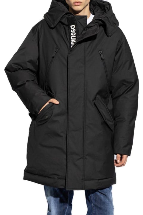 メンズ Dsquared2のコート＆ジャケット Dsquared2 Long-sleeved Hooded Coat