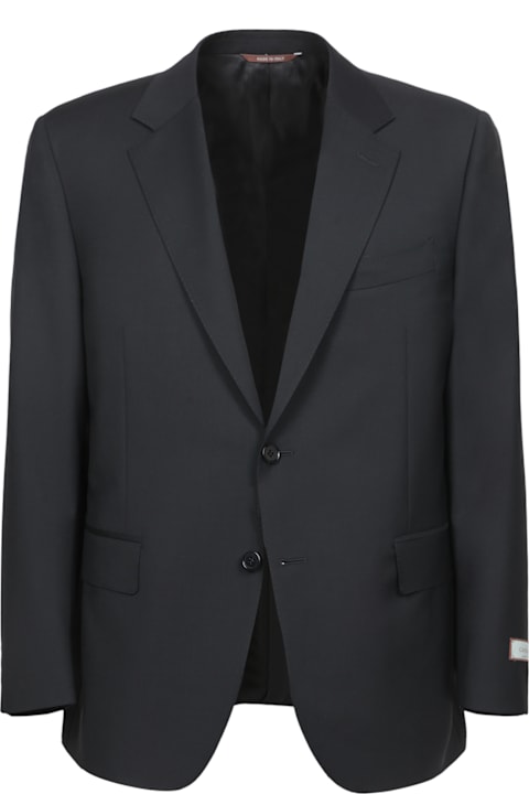 Canali for Men Canali Mohair Black Suit