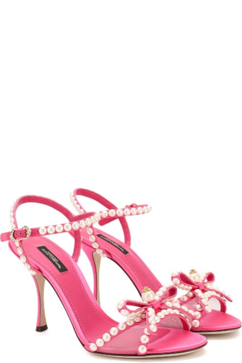 Dolce & Gabbana Shoes for Women Dolce & Gabbana Pearl-embellished Sandals