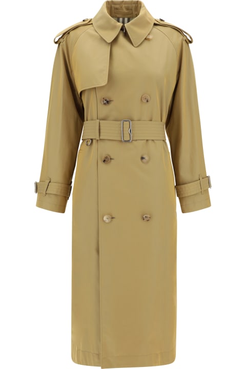 Burberry Coats & Jackets for Women Burberry Breasted Trench Jacket