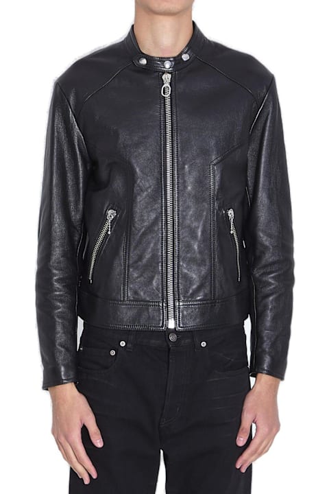 Coats & Jackets for Men Celine Zip-up Biker Jacket