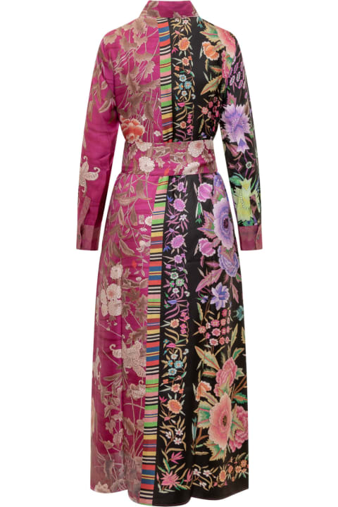 ウィメンズ Pierre-Louis Masciaのワンピース＆ドレス Pierre-Louis Mascia Silk Dress With Floral Pattern