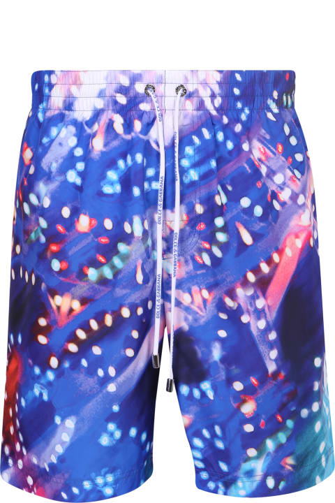 Swimwear for Men Dolce & Gabbana Luminarie Print Swim Shorts